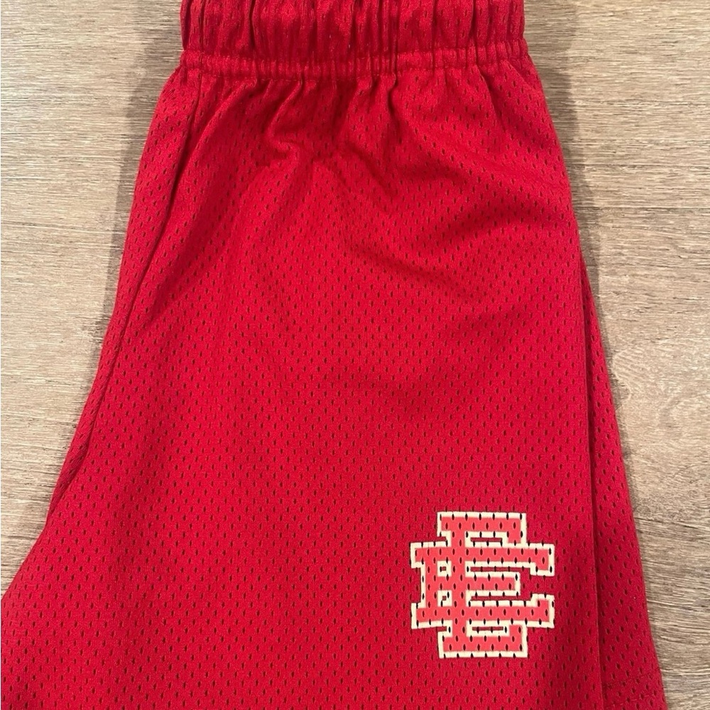 Eric Emanuel Red Athletic Shorts